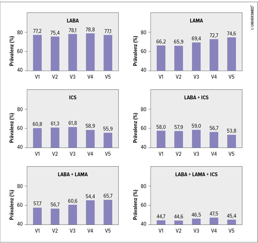 Klinische Faktoren und respiratorische Medikation bei COPD ...